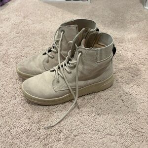 Dr. Scholl's Women's Beige High-Top Sneakers